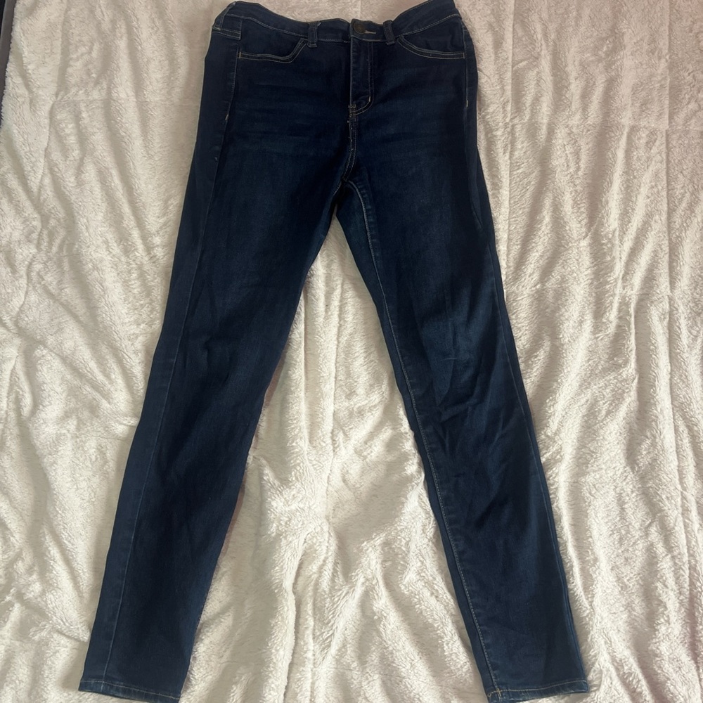 SO Women's Dark Indigo Skinny Jeans